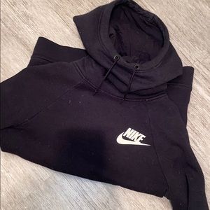Nike Black cowl neck hoodie